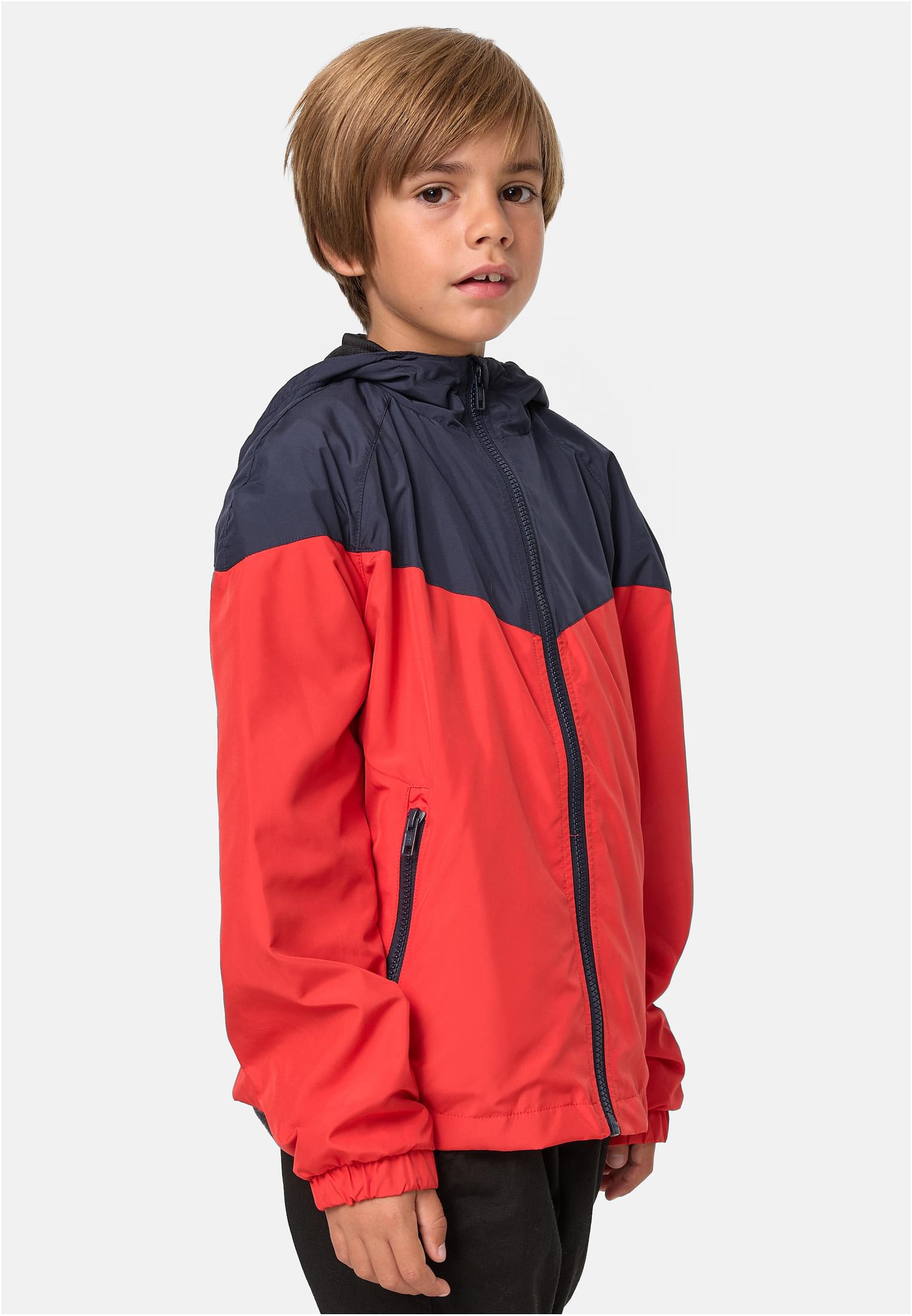 UC Boys 2-Tone Tech Windrunner - red 110/116