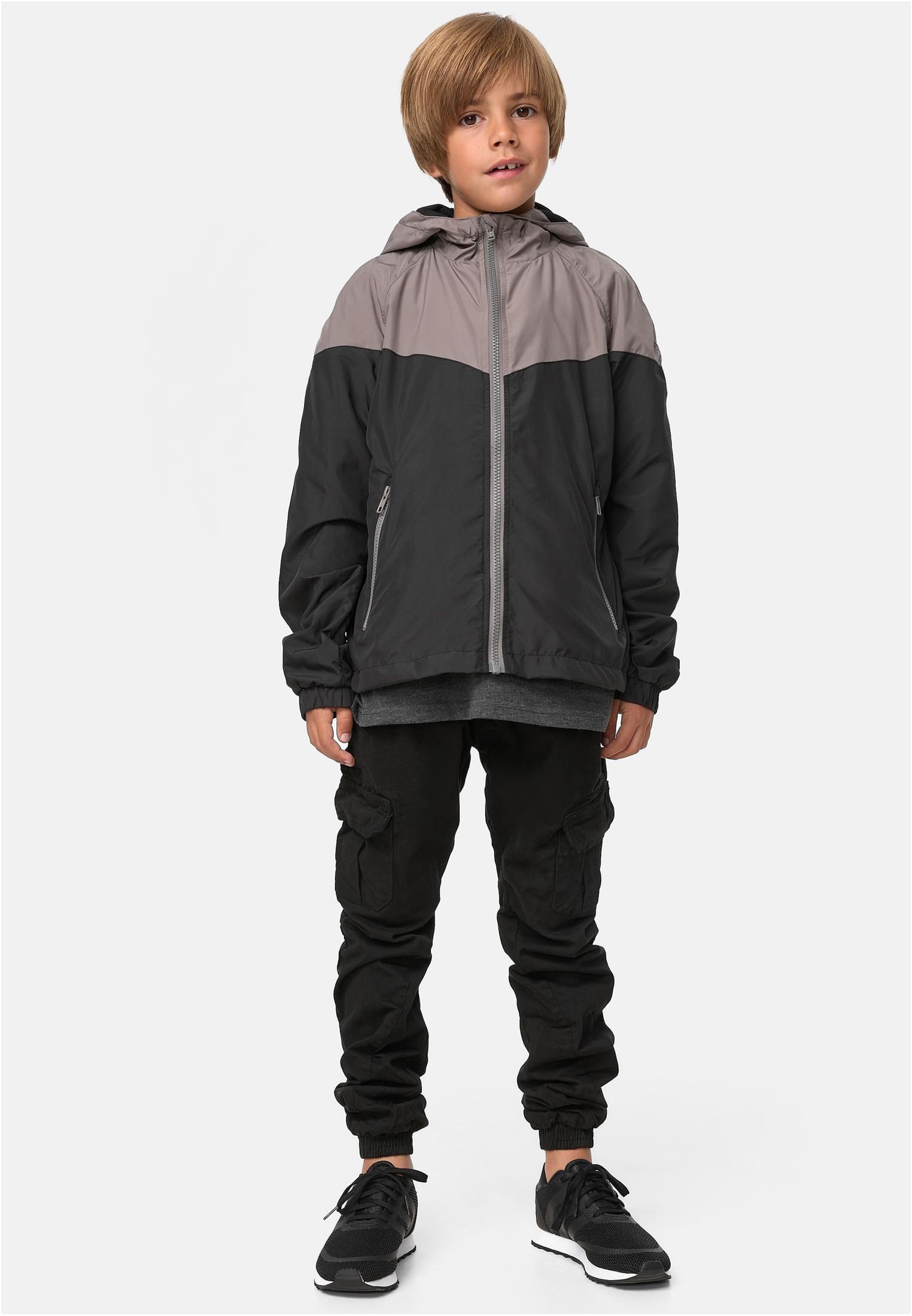 UC Boys 2-Tone Tech Windrunner - black 146/152