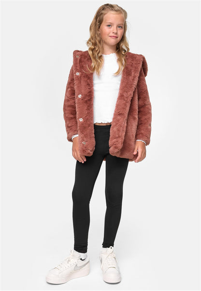 UC Girls Hooded Teddy Coat