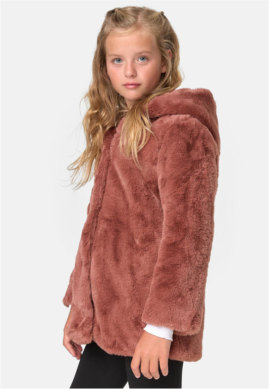 UC Girls Hooded Teddy Coat