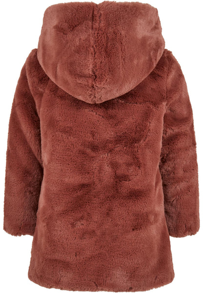 UC Girls Hooded Teddy Coat