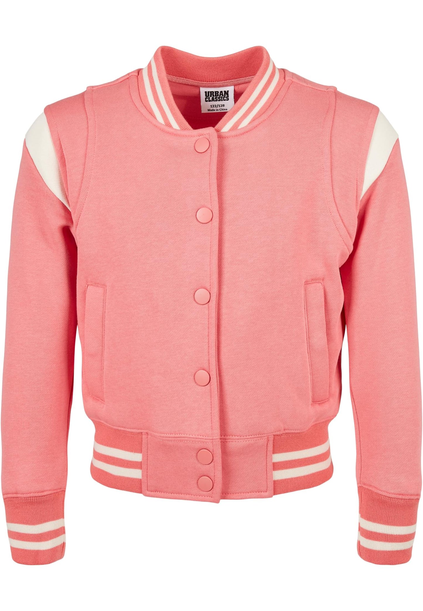 UC Girls Inset College Sweat Jacket black 122/128
