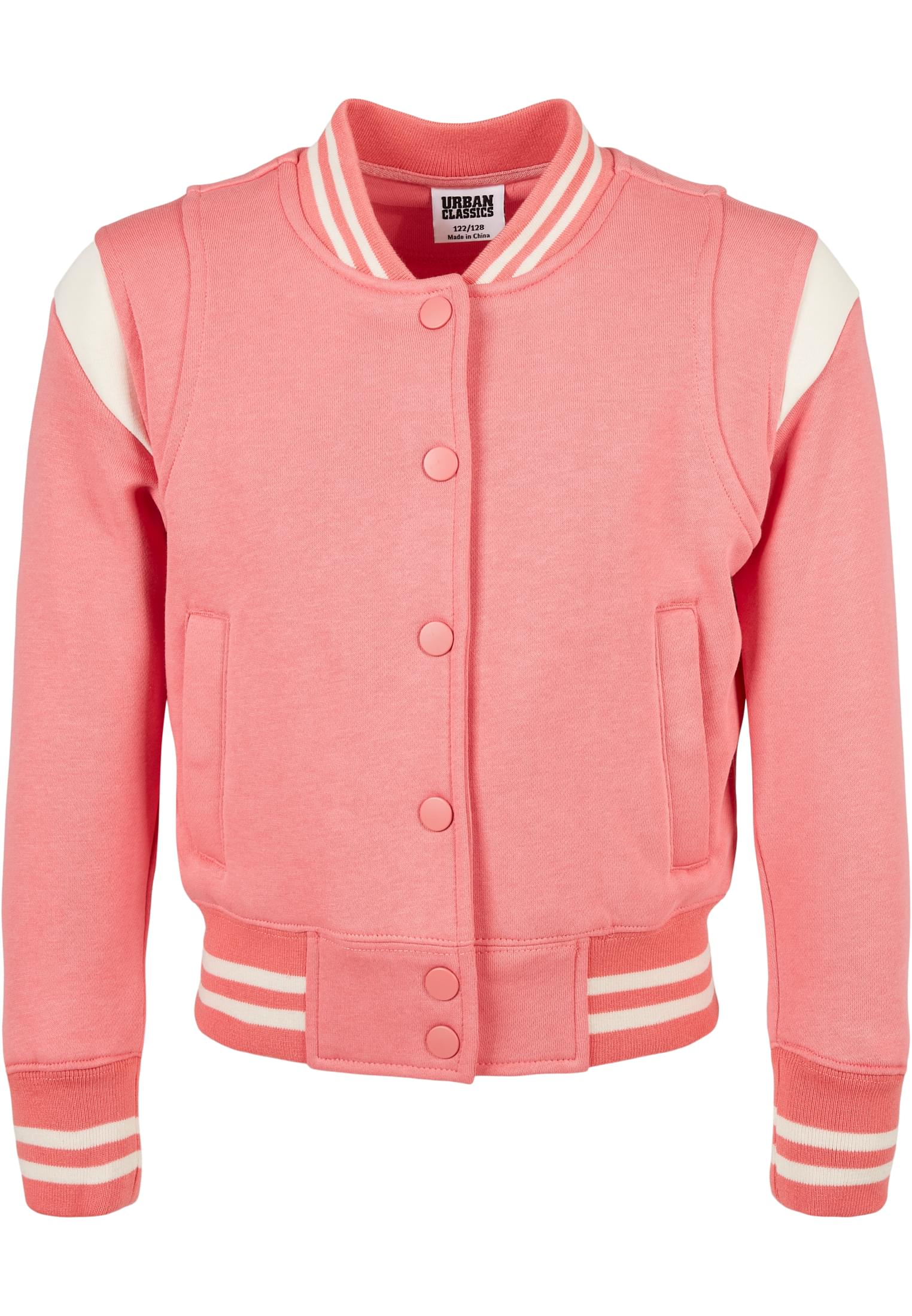 UC Girls Inset College Sweat Jacket black 122/128