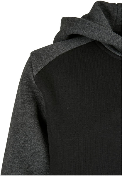 UC Boys 2-Tone Fake Raglan Hoody - navy 110/116