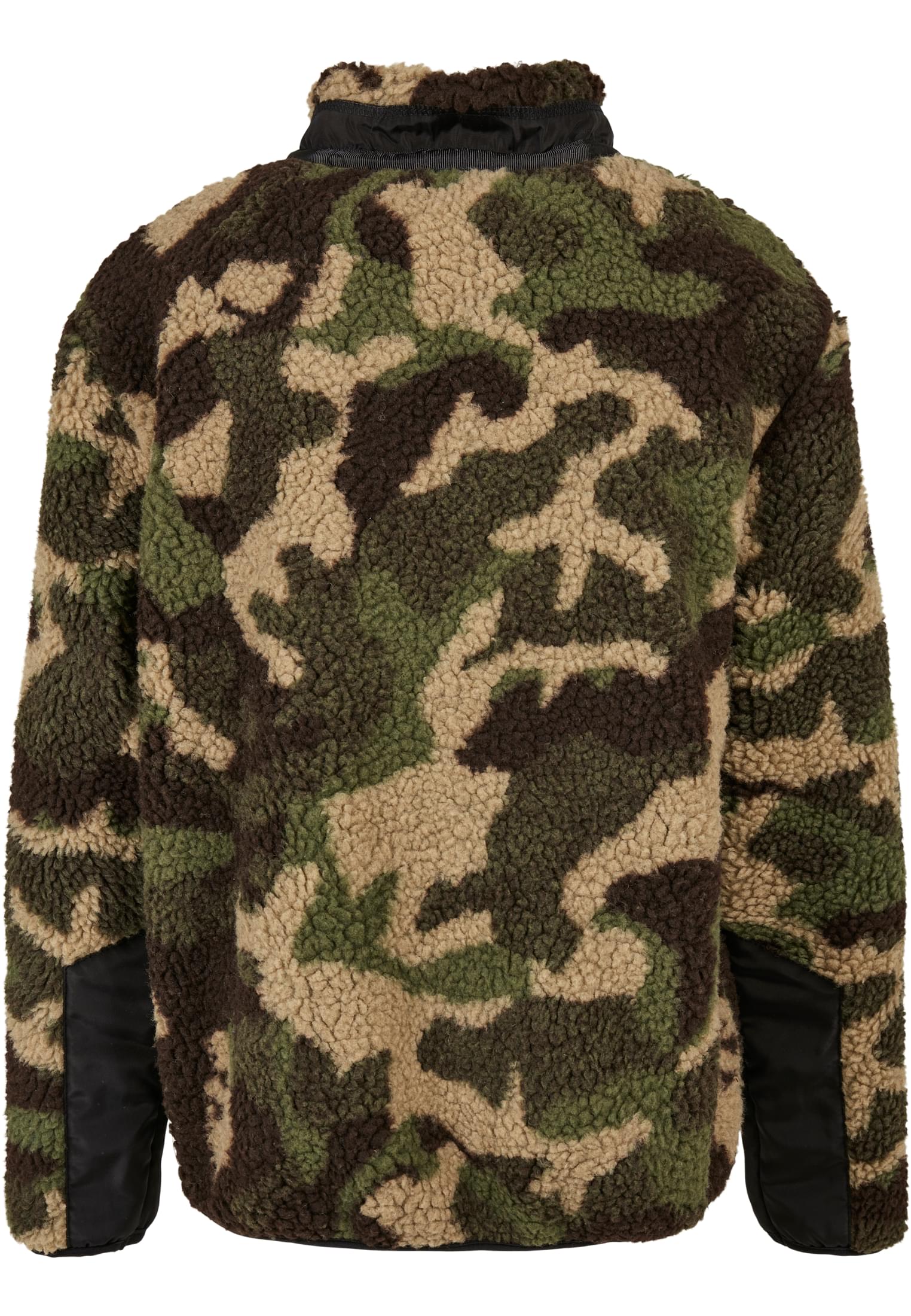 UC Boys Sherpa Jacket - green-camo 158/164