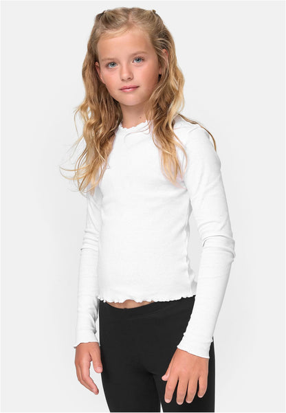 UC Girls Short Rib Longsleeve