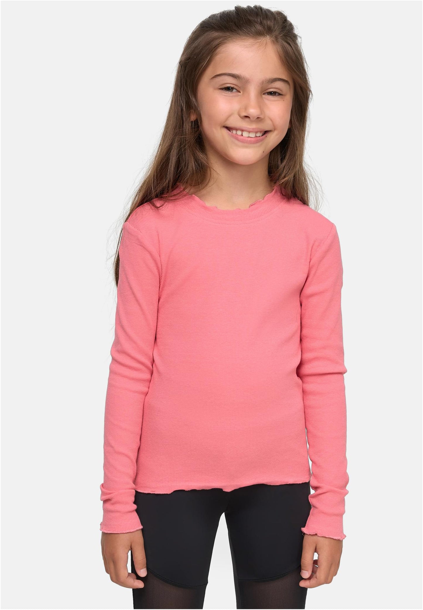 UC Girls Short Rib Longsleeve