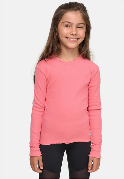 UC Girls Short Rib Longsleeve