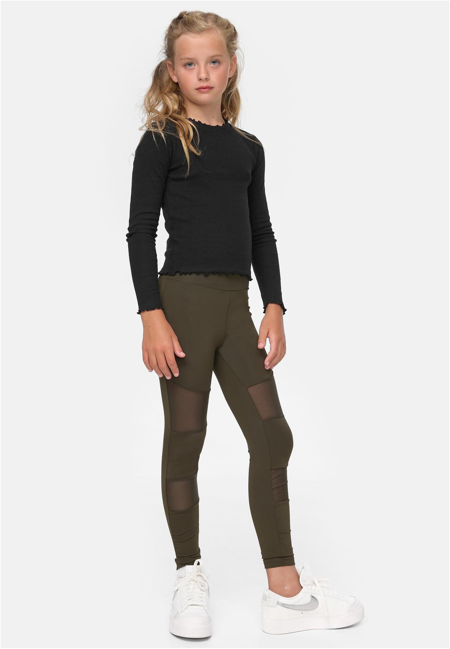 UC Girls Short Rib Longsleeve