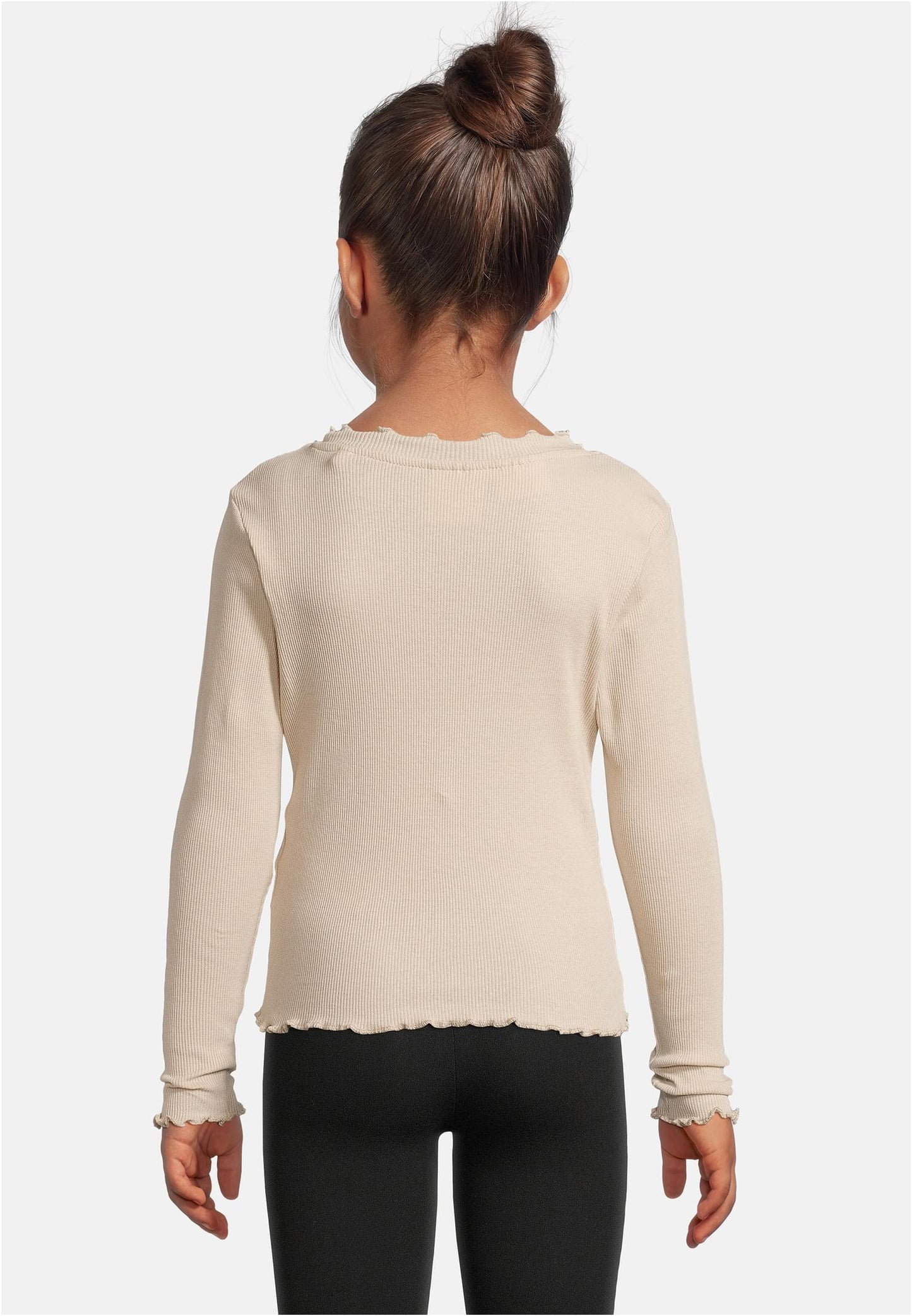 UC Girls Short Rib Longsleeve
