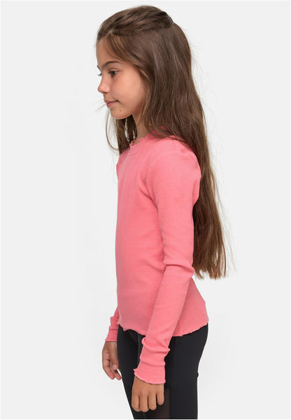 UC Girls Short Rib Longsleeve