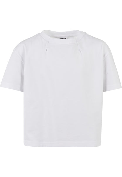 UC Girls Organic Oversized Pleat Tee