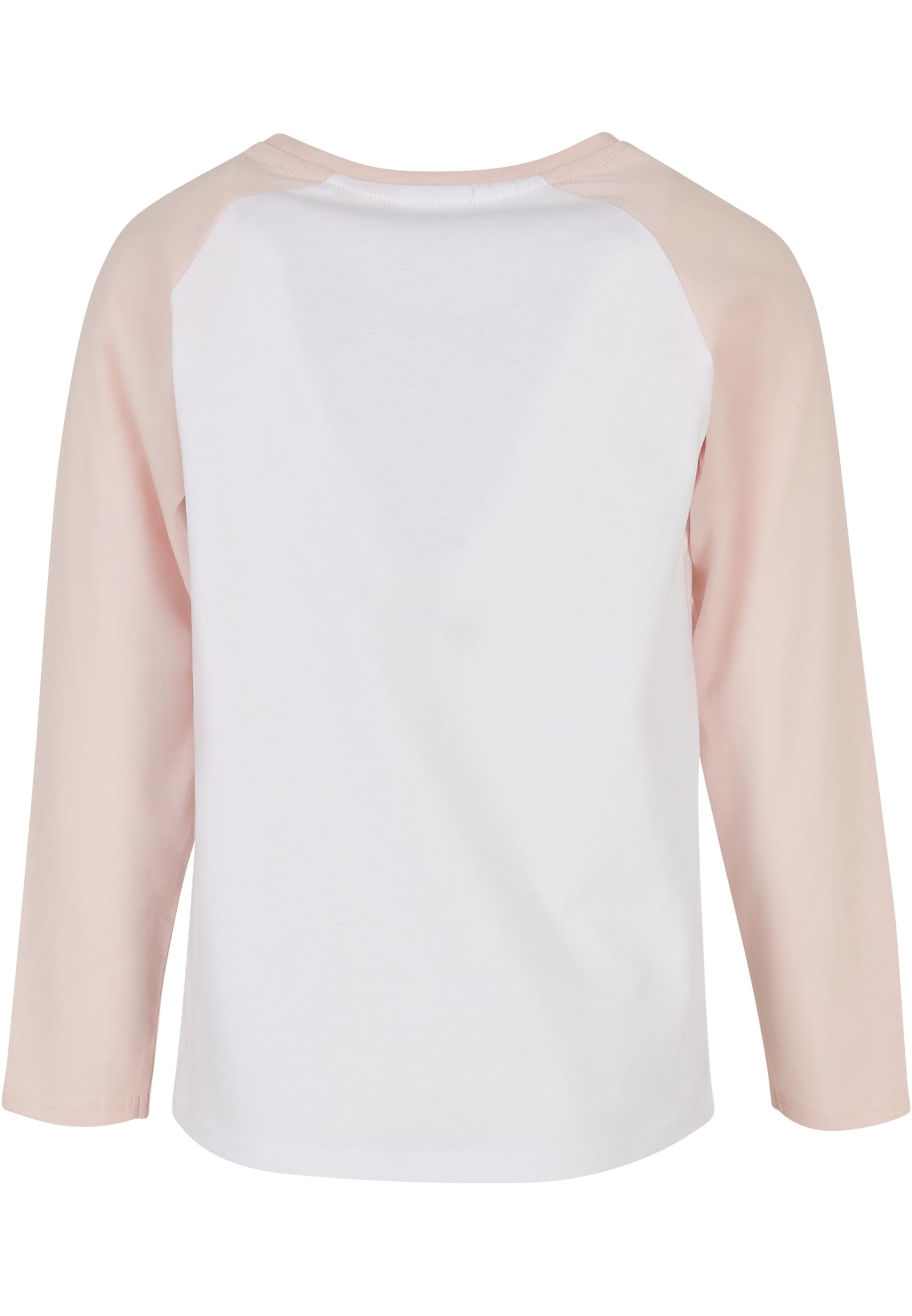 Girls Contrast Raglan Longsleeve white/pink 158/164 - white/pink 122/128
