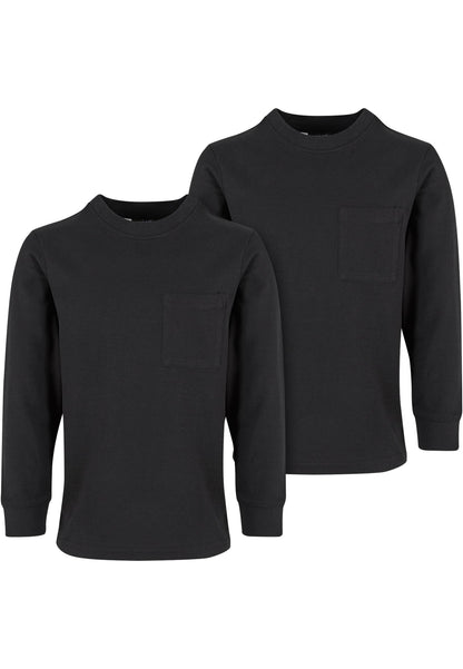 UC Boys Heavy Oversized Pocket Longsleeve 2-Pack