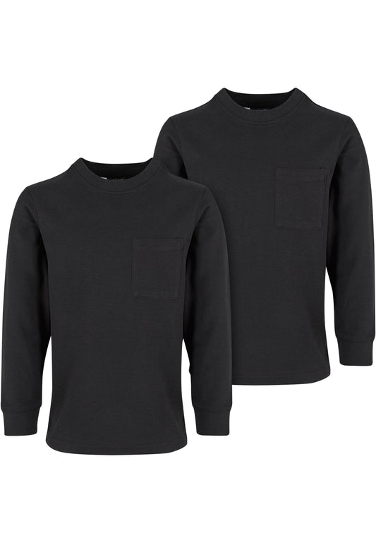 UC Boys Heavy Oversized Pocket Longsleeve 2-Pack