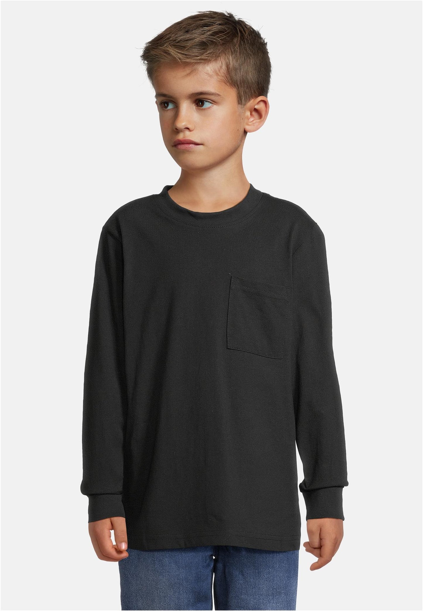 UC Boys Heavy Oversized Pocket Longsleeve