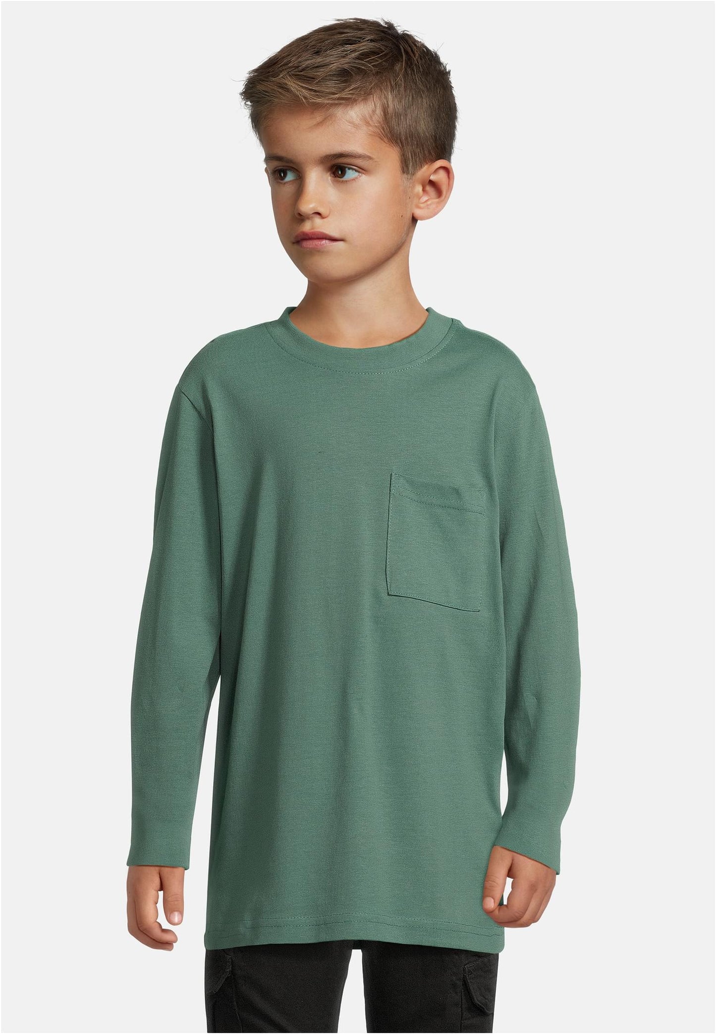 UC Boys Heavy Oversized Pocket Longsleeve
