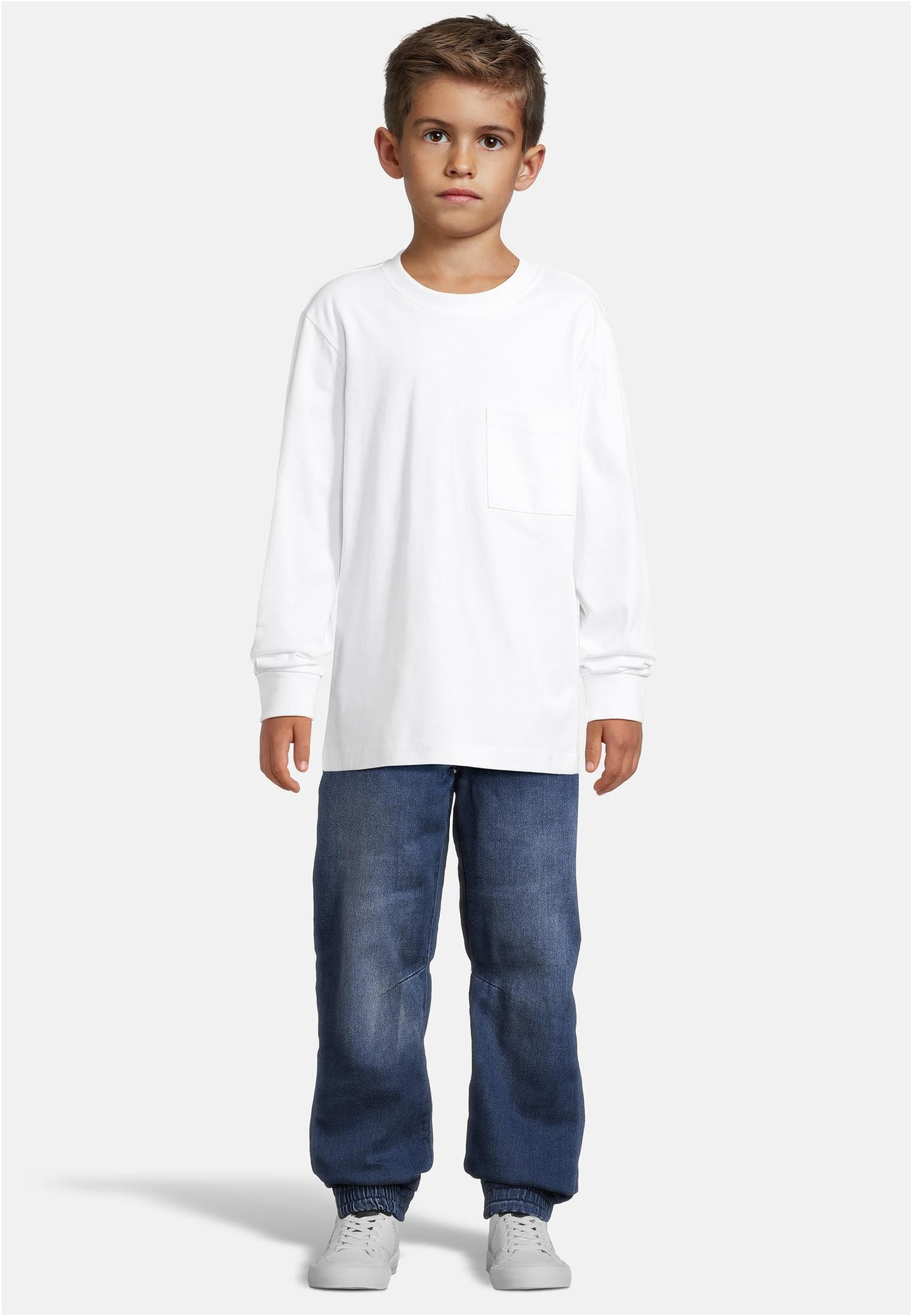 UC Boys Heavy Oversized Pocket Longsleeve