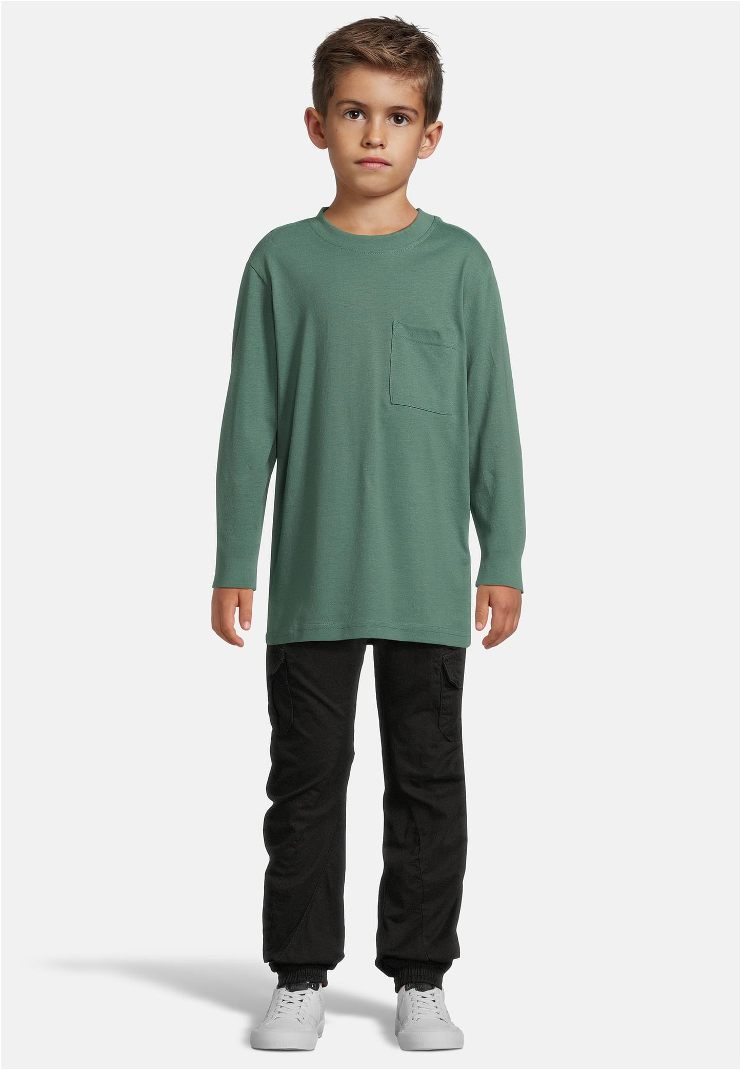 UC Boys Heavy Oversized Pocket Longsleeve