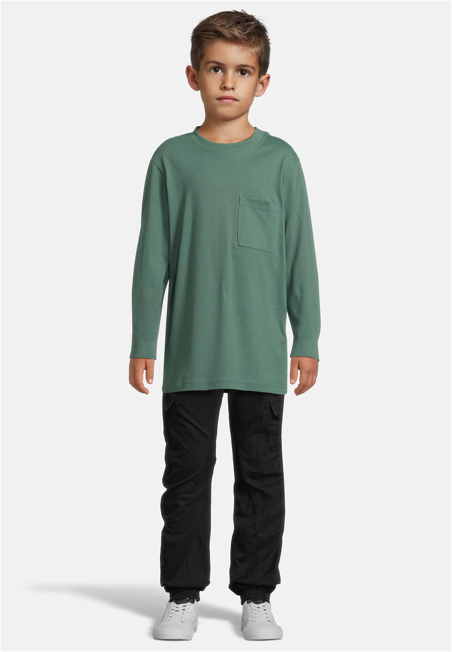 UC Boys Heavy Oversized Pocket Longsleeve