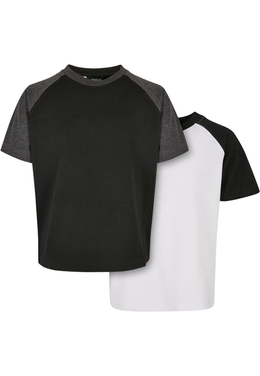 UC Boys Raglan Contrast Tee 2-Pack