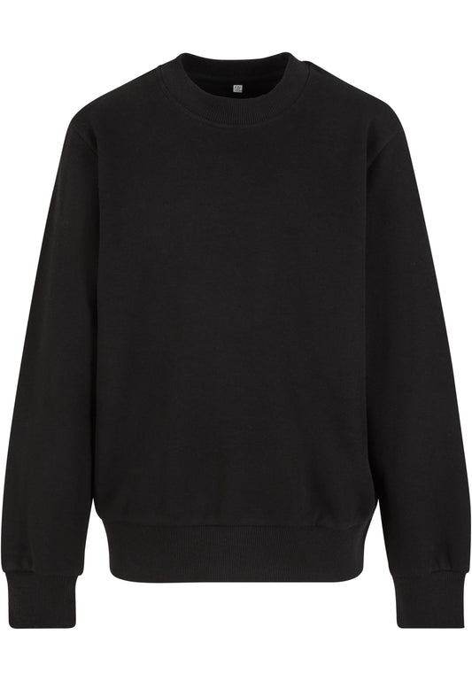 UC Boys Light Terry Crew i färgen black - barnkläder från Happy Parent