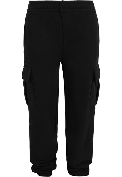 UC Boys Light Terry Wide Cargo Sweatpants black / 110/116