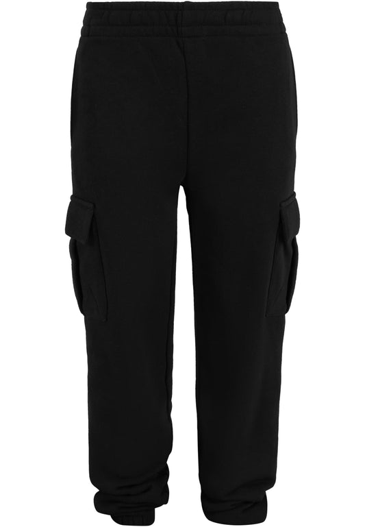 UC Boys Light Terry Wide Cargo Sweatpants black / 110/116