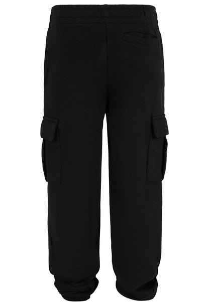 UC Boys Light Terry Wide Cargo Sweatpants black / 134/140