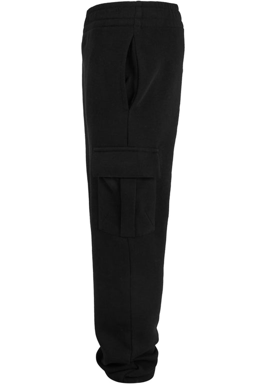 UC Boys Light Terry Wide Cargo Sweatpants black / 122/128