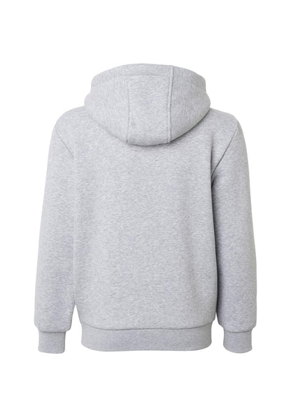 UC Kids Fluffy Zip Hoody i färgen gray - barnkläder från Happy Parent