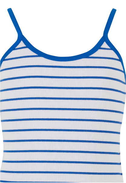 UC Girls Striped Rib Basic Top