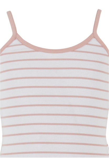 UC Girls Striped Rib Basic Top