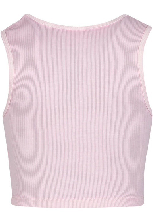 UC Girls Washed Rib Jersey Cropped Shirt