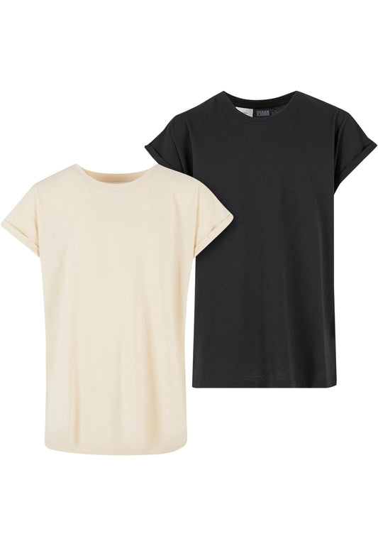 UC Girls Extended Shoulder Tee 2-Pack