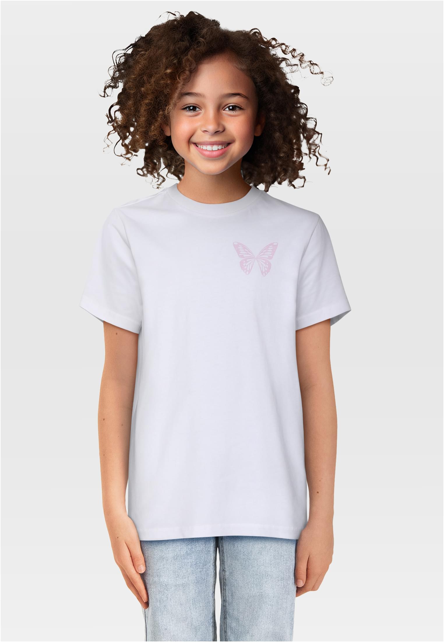 UC Boys T-Shirt 3 Pack - New York & Los Angeles - Butterfly - White x2 Black x1 134/140