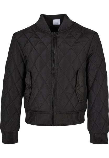 UC Girls Diamond Quilt Nylon Jacket