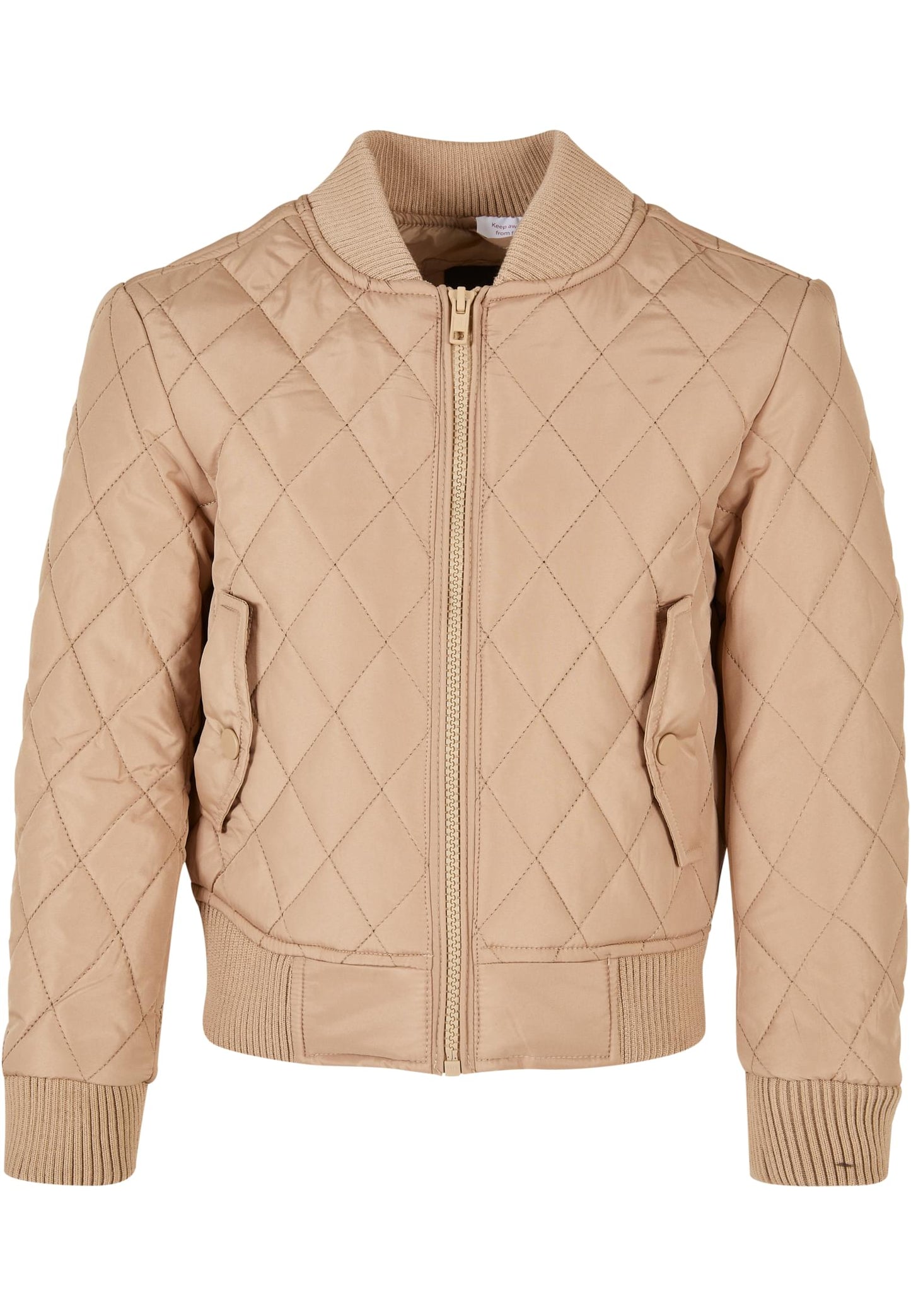 UC Girls Diamond Quilt Nylon Jacket