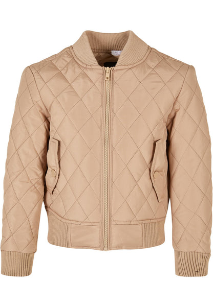 UC Girls Diamond Quilt Nylon Jacket