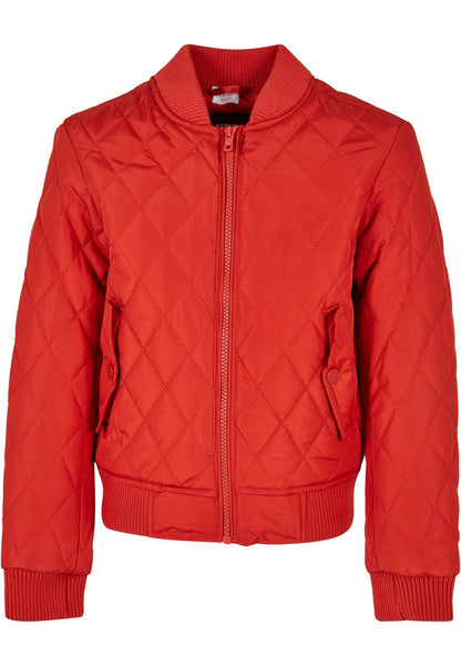 UC Girls Diamond Quilt Nylon Jacket