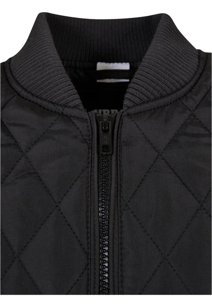 UC Girls Diamond Quilt Nylon Jacket