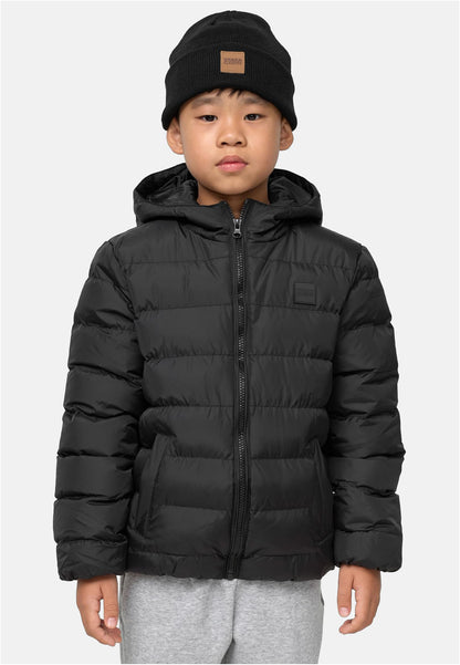 UC Boys Basic Bubble Jacket - black 122/128
