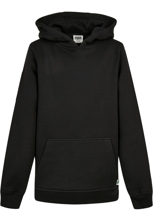 UC Boys Organic Basic Hoody - black 110/116