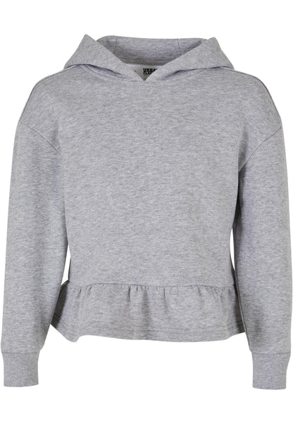 UC Girls Organic Volants Hoody - workoutbrands.com