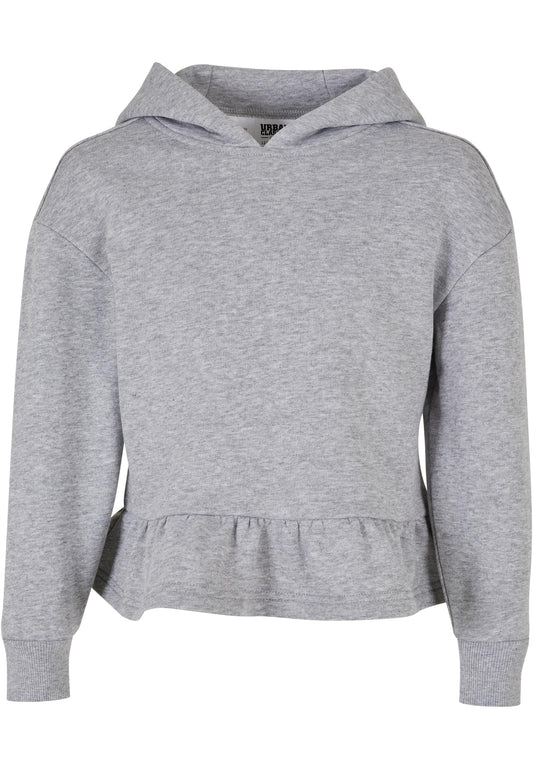 UC Girls Organic Volants Hoody - workoutbrands.com