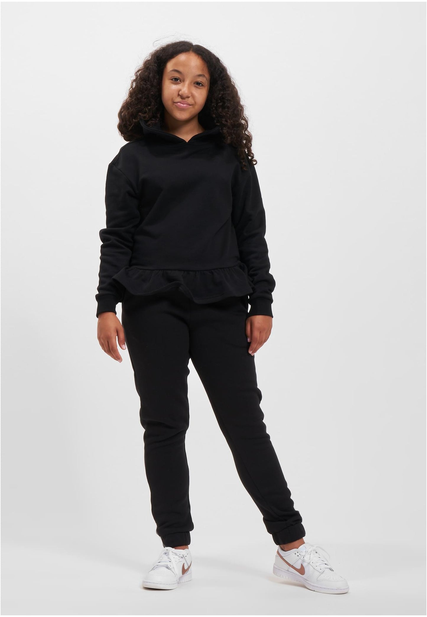 UC Girls Organic Volants Hoody - workoutbrands.com