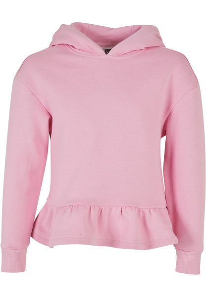UC Girls Organic Volants Hoody - workoutbrands.com