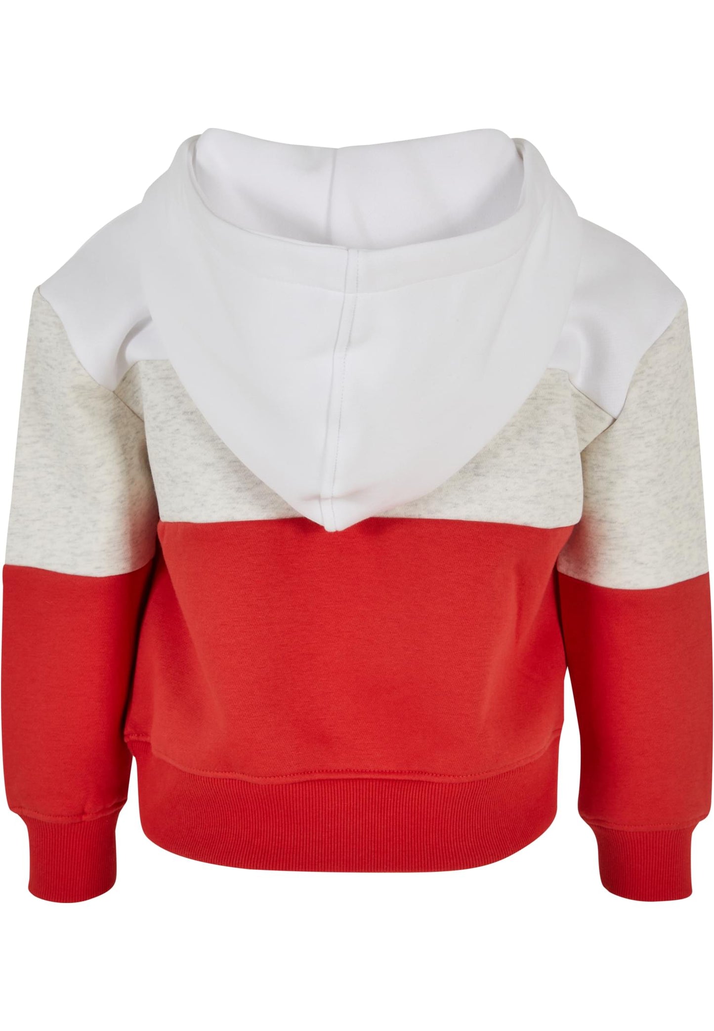 UC Girls Oversized 3-Tone Hoody - red-1 146/152
