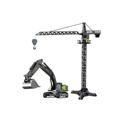 Byggkran & Grävmaskin 2-pack