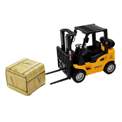 Gaffeltruck med Låda